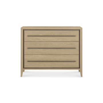 Bellaria Aged Oak 3 Drawer Chest | Assembled