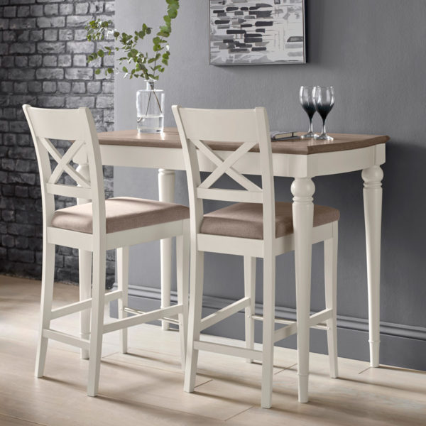 Zurich Grey Bar Table