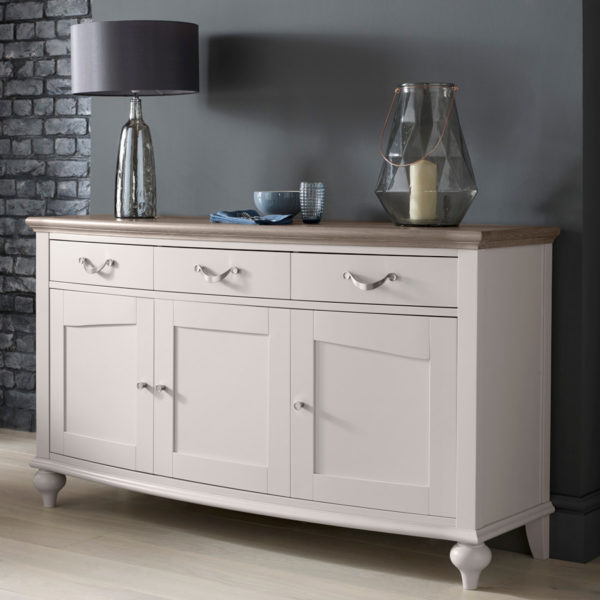 Zurich Grey Wide Sideboard