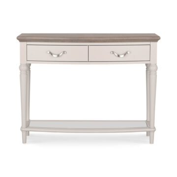 Zurich Grey 2 Drawer Console Table
