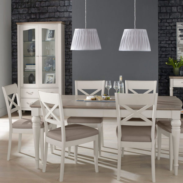 Zurich Grey Extending Dining Table | 4 - 6 People | 140 - 180cm