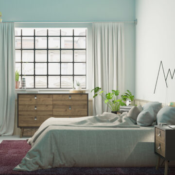 Kielder Double Chest of Drawers | Matt Black Walnut