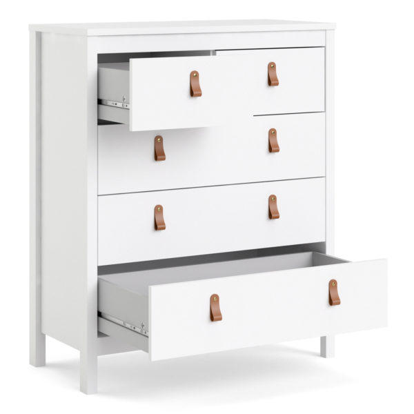 Seville Chest 3+2 Drawers | White | Self Assembly