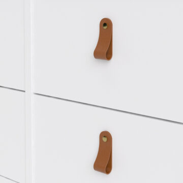 Seville White Wide Chest Of Drawers 4+4 Drawers