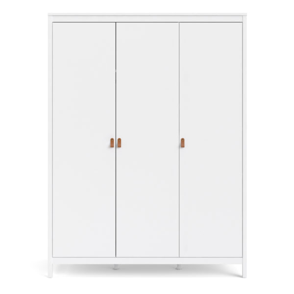 Seville Wardrobe with 3 Doors | White
