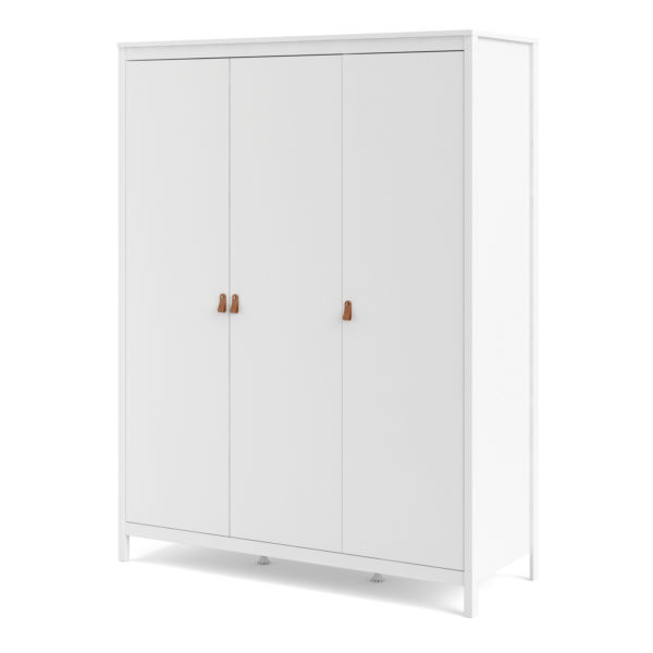 Seville Wardrobe with 3 Doors | White