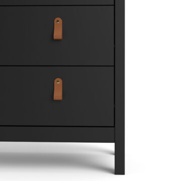 Seville Display Cabinet | Matte Black