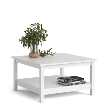 Seville White Coffee Table