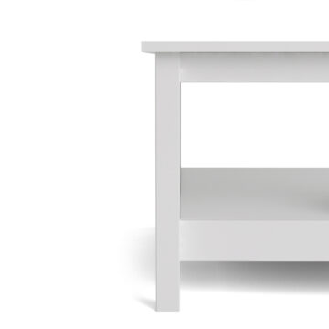 Seville White Coffee Table