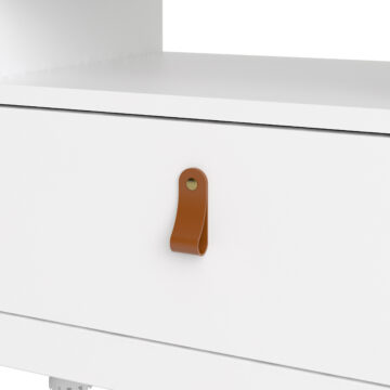 Seville White 3 Drawer TV Unit 151cm