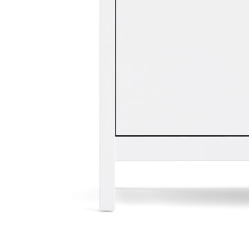 Seville White 2 Door Wardrobe