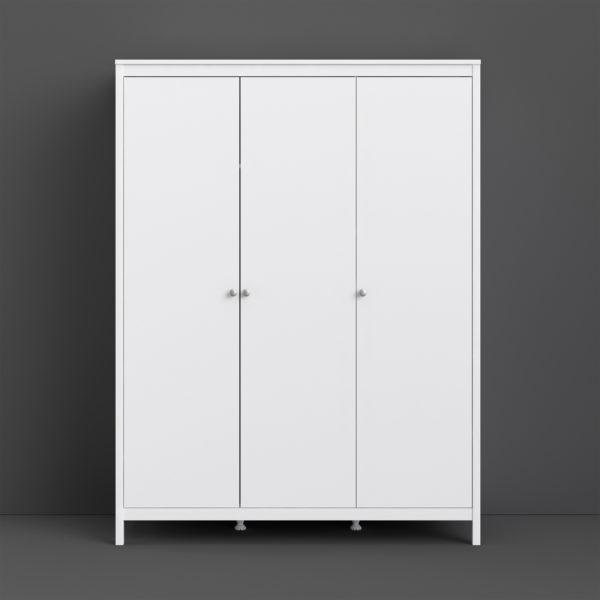 Ronda Wardrobe with 3 Doors | White