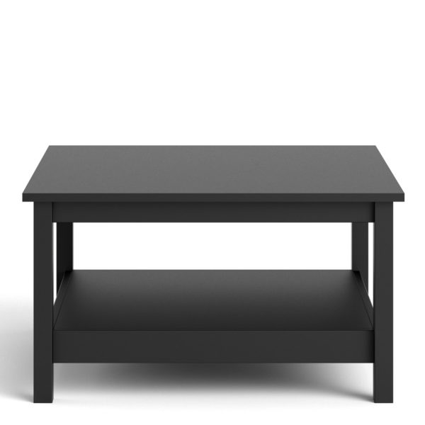 Ronda Coffee Table | Matte Black | Self Assembly