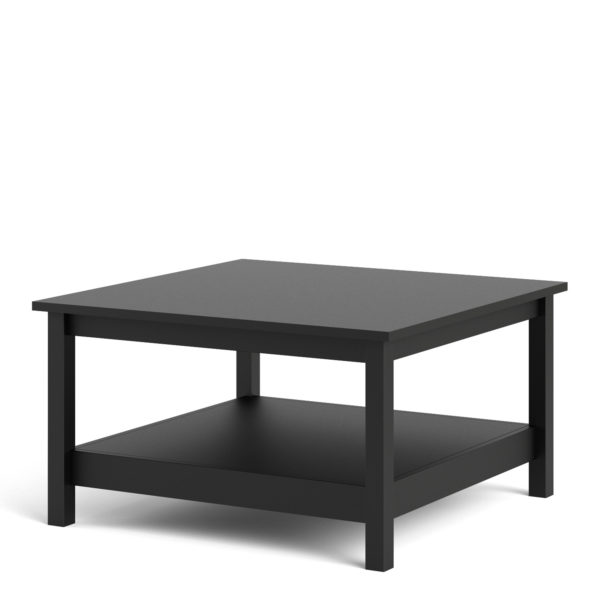 Ronda Coffee Table | Matte Black | Self Assembly