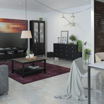 Ronda Coffee Table | Matte Black