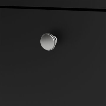 Ronda Sideboard 2 Doors + 3 Drawers | Matte Black