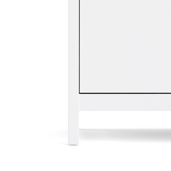 Ronda Wardrobe with 2 Doors | White
