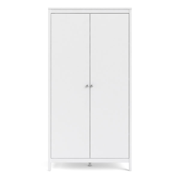 Ronda Wardrobe with 2 Doors | White