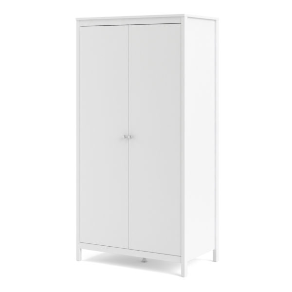 Ronda Wardrobe with 2 Doors | White