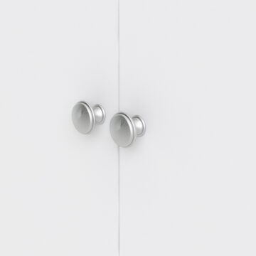 Ronda White 2 Door Wardrobe