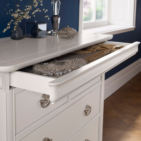 Arlington White 2 + 2 Chest of Drawers