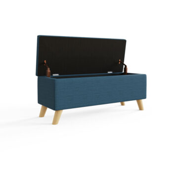 Secreto Teal Ottoman