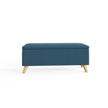 Secreto Teal Ottoman