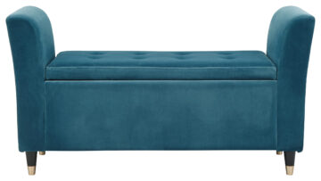 Geneva Teal Window Seat