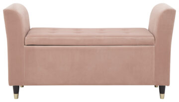 Geneva Blush Pink Window Seat