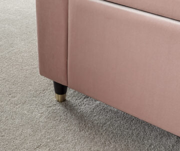 Geneva Blush Pink Window Seat