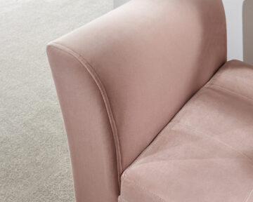 Geneva Blush Pink Window Seat