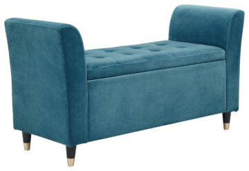 Geneva Teal Window Seat