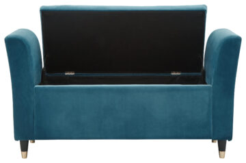 Geneva Teal Window Seat