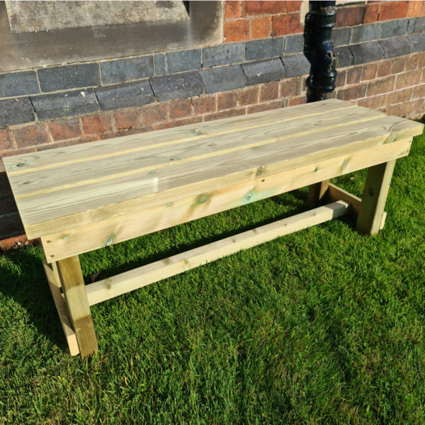 Timber Butcher Bench - Churnet Valley
