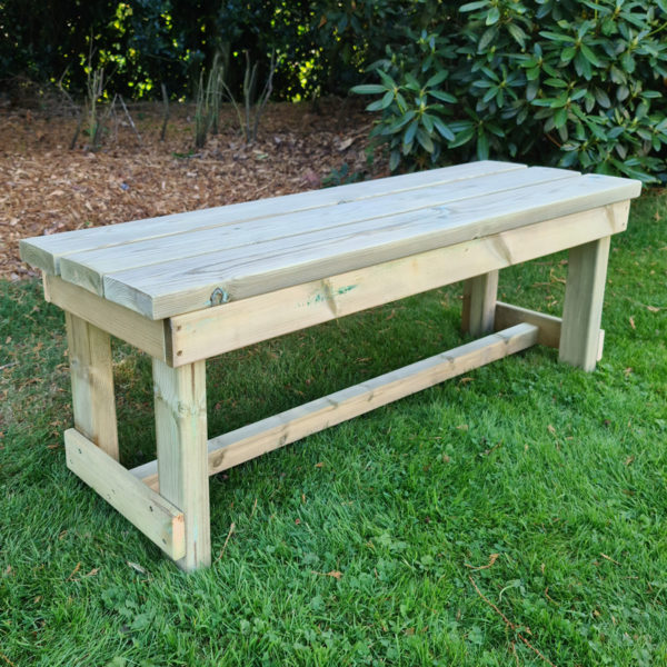Timber Butcher Bench - Churnet Valley