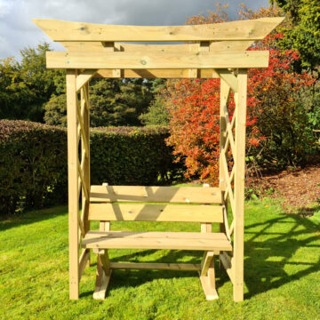 Timber Tokyo Arch | 4ft | Ashcombe Bench – Churnet Valley