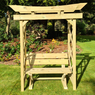 Timber Tokyo Arch | 4ft | Ashcombe Bench – Churnet Valley