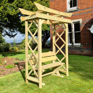 Timber Tokyo Arch | 4ft | Ashcombe Bench – Churnet Valley