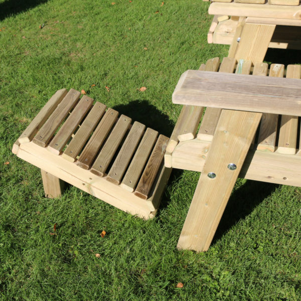 Timber Ergo Footstool - Churnet Valley
