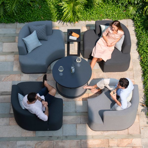 Maze Snug Lifestyle Suite | Flanelle & Charcoal Grey
