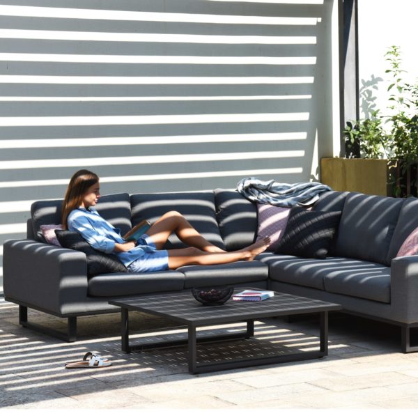 Maze Ethos Corner Sofa Group | Flanelle Outdoor Fabric