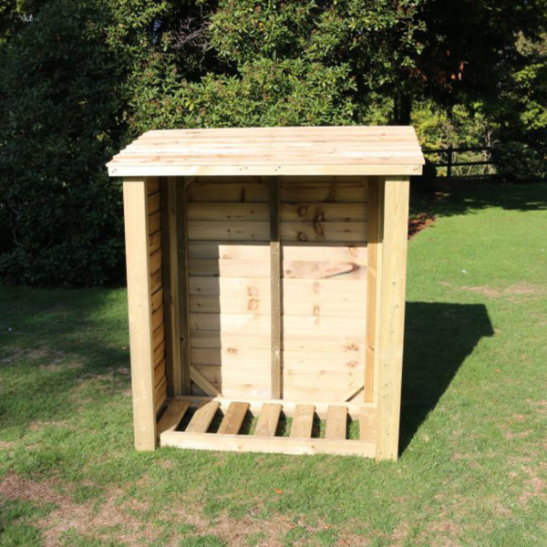Timber Heavy Duty Log Store | 5ft x 4ft - Churnet Valley