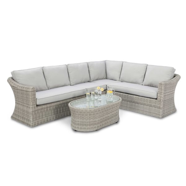 Maze Oxford Rattan Large Corner Group