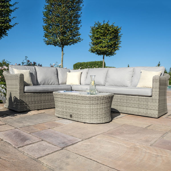 Maze Oxford Rattan Large Corner Group