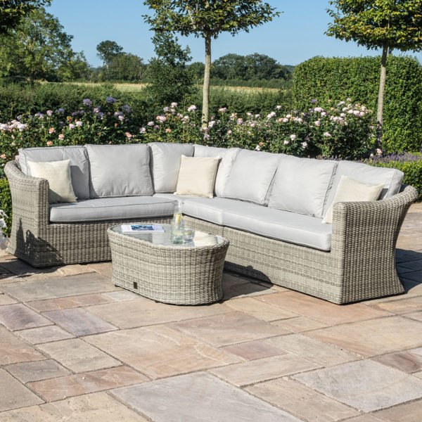 Maze Oxford Rattan Large Corner Group