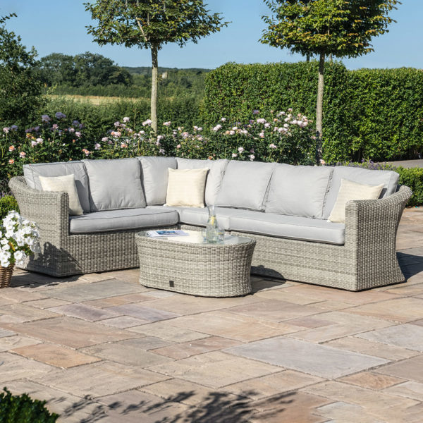 Maze Oxford Rattan Large Corner Group