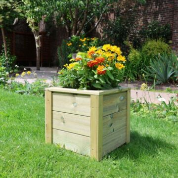 Timber Square Planter – Churnet Valley
