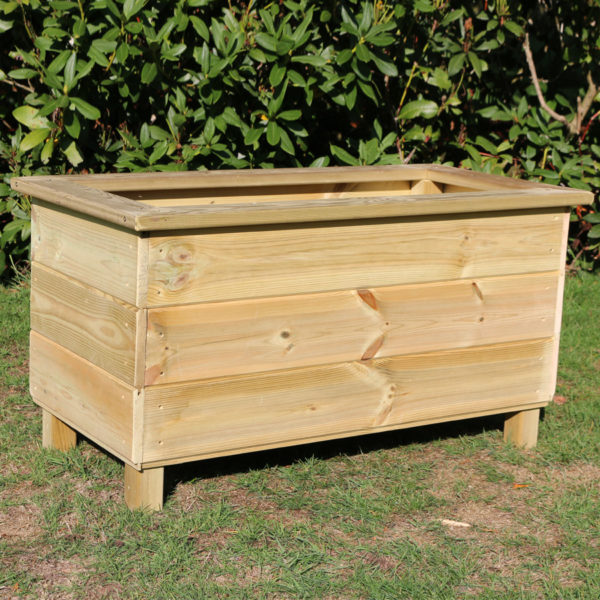 Timber Rectangular Planter - Churnet Valley