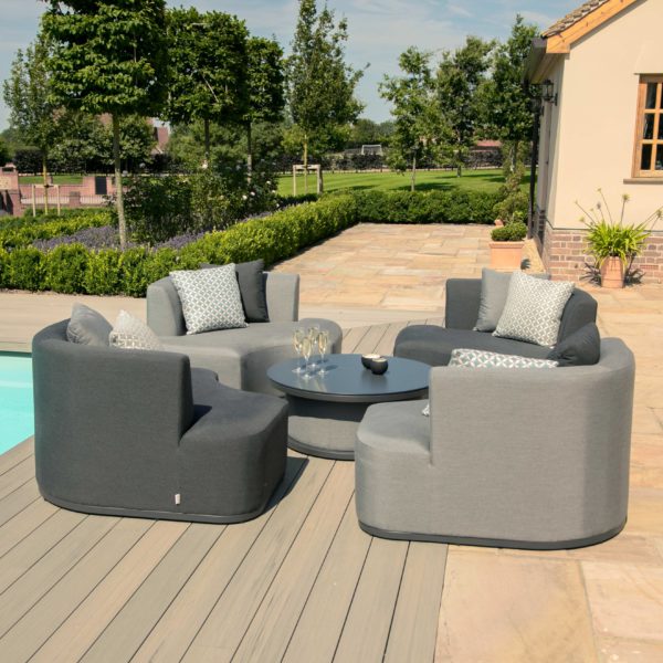 Maze Snug Lifestyle Suite | Flanelle & Charcoal Grey