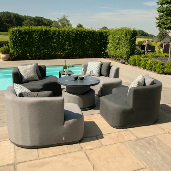 Maze Snug Lifestyle Suite | Flanelle & Charcoal Grey